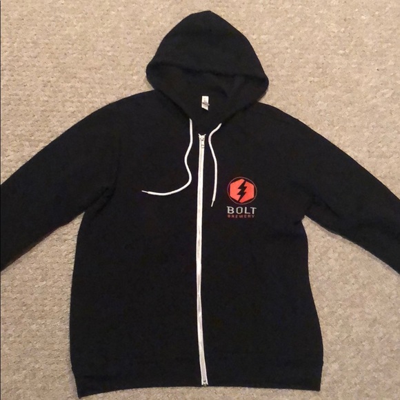 Other - Bolt Brewing Company Zip-Up Sweatshirt
